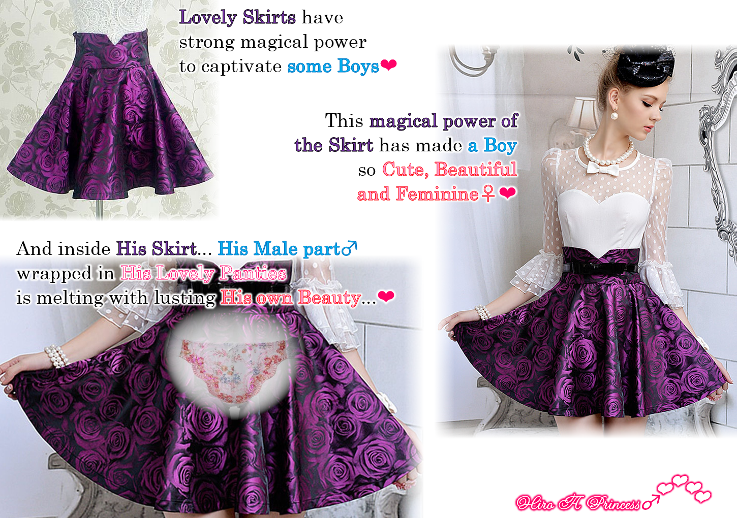 Magical power of lovely skirts 2E