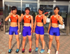 Japanese athlete girls cameltoe